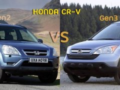 ซื้อรถ Honda CR-V มือสองเจนไหนดีระหว่าง G2 กับ G3 ?