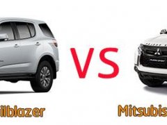 เทียบ Chevrolet Trailblazer vs Mitsubishi Pajero Sport