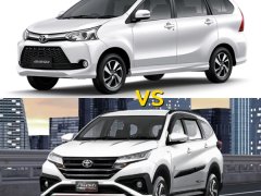 เปรียบเทียบช็อตต่อช็อต Toyota Avanza กับ Toyota Rush