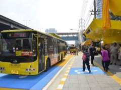 กรมทางหลวง ติดตั้งป้ายรถเมล์อัจฉริยะแห่งแรก ในการเปิดใช้ศาลาทางหลวง