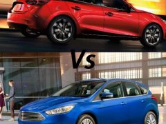 เปรียบเทียบ Ford Focus 2018 และ Mazda3 2018