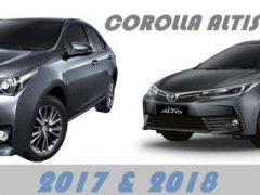 Toyota Corolla Altis  ปี 2017 กับ 2018 ปีไหนน่าเล่นกว่ากัน 