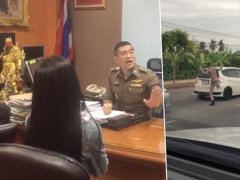 วุ่นกลางถนนแต่จบที่โรงพัก "ทหารเรือวีออสVSสาวแจ๊ส" ทะเลาะกันเจอปรับทั้งคู่ 