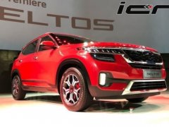 Kia Seltos 2020 crossover เผยโฉมใหม่ขนาดเล็กอย่างเป็นทางการที่อินเดีย