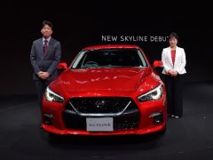 Nissan Skyline 2019 เปิดตัวสปอร์ตซีดาน สานต่อความแรงสไตล์ GT-R ด้วยกำลัง 400 แรงม้า