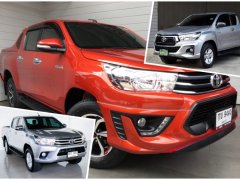  Toyota Hilux Revo ราคาในตลาดรถมือสอง เหลือเท่าไหร่ สำรวจล่าสุด สิงหาคม 2562