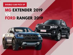 กระบะน้องใหม่ MG Extender 2019 ท้าชนรุ่นพี่ Ford Ranger 2019! เก่าหลบไป ใหม่จะเดินหรือเปล่า?