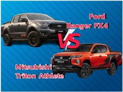 เปรียบเทียบ Mitsubishi Triton Athlete vs Ford Ranger FX4