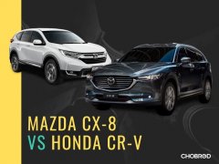 เปิดศึกรถอเนกประสงค์สองค่ายดัง Mazda CX-8 vs Honda CR-V