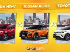 Toyota C-HR, Honda HR-V และ Nissan Kicks เทียบสเปคกันแล้วใครดีกว่ากัน คำตอบมีเพียงหนึ่งเดียว
