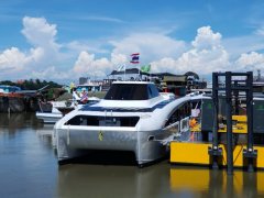 EA MINE Smart Ferry เรือพลังงานไฟฟ้าลำแรกของคนไทย 100%