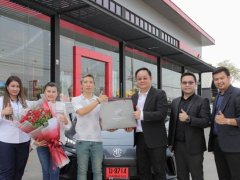MG ส่งมอบรถยนต์ไฟฟ้าให้ลูกค้าคนไทยครบ 10,000 คันแล้ว
