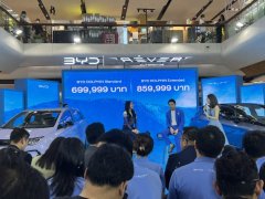BYD Dolphin 2023 เปิดตัว 2 รุ่น Standard ราคา 699,999 บาท และ Extended ราคา 859,999 บาท