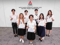 มิตซูบิชิ มอเตอร์ส มอบ 5 รางวัลโครงการยอดเยี่ยม MMTh Talent Internship Program ครั้งที่ 5