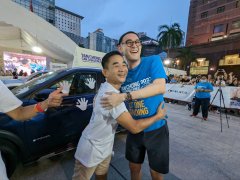 ชายวัย 56 ปี จากสิงคโปร์ ชนะกิจกรรมแตะรถชิงรถ 2023 Tan Chong Car Challenge 2023