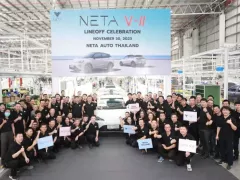ไวกว่ากำหนด ! NETA V-II รถยนต์พลังงานไฟฟ้าคันแรก ออกจากสายพานการผลิตจากโรงงานในประเทศไทย