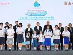 โตโยต้า ประกาศผู้ชนะประกวดภาพวาดระบายสี TOYOTA Dream Car Art Contest 2024