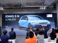 IONIQ 5N ปี 2025 รถยนต์ไฟฟ้าสมรรถนะสูงระดับ 640 แรงม้า เคลมวิ่ง 448 กม./ชาร์จ เปิดราคา 3,790,000 บาท