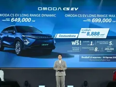 OMODA C5 EV ปี 2025 หั่นราคา 250,000 บาท เหลือเริ่มต้น 649,000 บาท JAECOO 6 EV ให้ส่วนลด 150,000 บาท