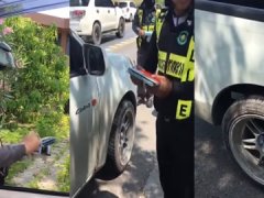  แชร์ว่อนโซเชียล!! ตร.ยัดข้อหาใส่ล้อแม็กซ์แบบนี้ก็ผิดกฎหมาย (มีคลิป)