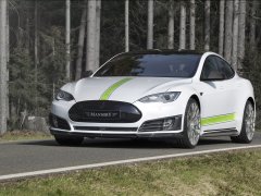  Mansory เผยภาพชุดแต่งรถไฟฟ้า Tesla Model S ก่อนโชว์ตัวในงาน Geneva Motor Show 2016