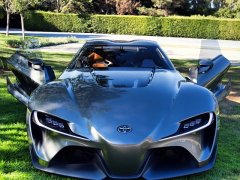  หรูหรา สปอร์ต งดงามจับใจ Toyota FT-1 Graphite Concept