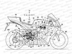  ฮอนด้าเผยแบบร่างของ Honda V4 Superbike!!