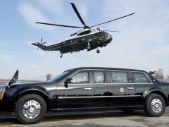  The Beast Carสุดยอดรถกันกระสุน ประจำตำแหน่งประธานาธิบดีแห่งสหรัฐอเมริกา