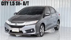 ไม่ติดแก้ส Honda CITY 1.5 SV  i-VTEC รถเก๋ง 4 ประตู 