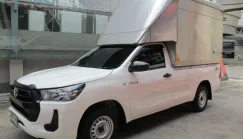 2024 Toyota Hilux Revo 2.4 ENTRY หัวเดียว เกียร์ธรรมดา สีขาว ใส่ตู้ทึบ รถสวยสภาพใหม่ มือเดียว ฟรีดาว