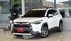 Toyota Corolla Cross 1.8Hybrid Premium Safety ปี21 ใช้น้อยเข้าศูนย์ตลอด รถบ้านมือเดียว warranty2026