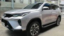 2022 TOYOTA FORTUNER 2.4 LEADER V 4WD AUTO สีบรอนเทา รถสวยสภาพใหม่ มือเดียว ฟรีดาวน์