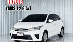 สายประหยัดต้องจัดแล้ว  Toyota YARIS 1.2 G รถเก๋ง 5 ประตู 