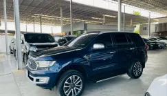 FORD EVEREST 2.0 TITANIUM PLUS 4WD 2021 รถสวย มือแรกออกห้าง ไมล์น้อย TOP สุด รับประกันตัวถัง