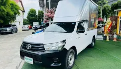 2018 Toyota Hilux Revo 2.4 J Plus ไมล์น้อย 62,xxx กม  ฟรี! หลังคาอลูมิเนียมใหม่ สูง 210 ซม.รถกระบะ 