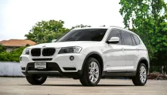 New !! BMW X3 20d Highline Diesel ปี 2013 รถมือเดียวป้ายแดง สภาพสวยมาก ๆ