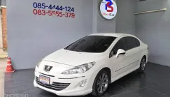 ฟรีเงินดาวน์ รถสภาพสวยพร้อมใช้ ออกรถใช้เงิน10,000 บาท Peugeot 408 1.6 Sedan ปี 2013