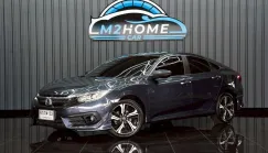 HONDA CIVIC FC 1.8 EL CVT AT ปี 2016 จด 2017 สีน้ำเงิน