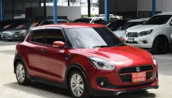 Suzuki Swift 1.2 GLX Navi สีแดง เกียร์อโต้ ปี2019 