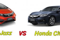 Honda jazz 2018 vs Honda civic 2018 คันไหนดีกว่ากัน