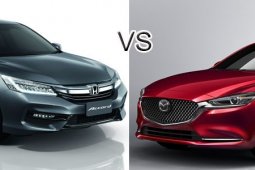 เปรียบเทียบ Honda Accord 2018 และ Mazda Atenza 2018 คันไหนดี?