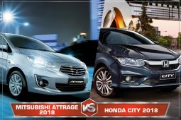 Mitsubishi Attrage 2018 Vs Honda City 2018 กับความโดดเด่นที่แตกต่างกัน