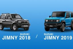 เปรียบเทียบ Suzuki Jimny 2018 และ Suzuki Jimny 2019