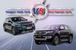 Peugeot 5008 2019 vs Ford Everest 2019 เทียบความคุ้มค่าในราคา 1.7 ล้าน 