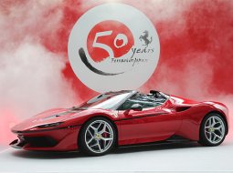 Design ในอนาคตของ Ferrari อาจถอดแบบซูเปอร์คาร์ “J50”