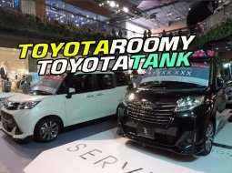 2017 Toyota Roomy และ Toyota Tank มินิแวนสไตล์ Tall Boy