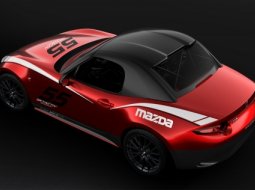 Mazda เผยโฉมชิ้นส่วนหลังคาแข็ง ติดตั้งใน MX-5 Cup