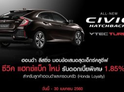 โปรโมชั่น Honda ในงานมอเตอร์โชว์ 2560