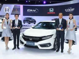 Honda คว้า 5 รางวัลรถยนต์ยอดเยี่ยมแห่งปี 2560 ในงานบางกอก มอเตอร์โชว์ ครั้งที่ 38