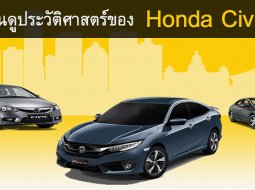 ชอบรถมือสอง :: ย้อนดูประวัติศาสตร์ของ Civic รุ่นเอกลักษณ์คู่บารมีของ Honda